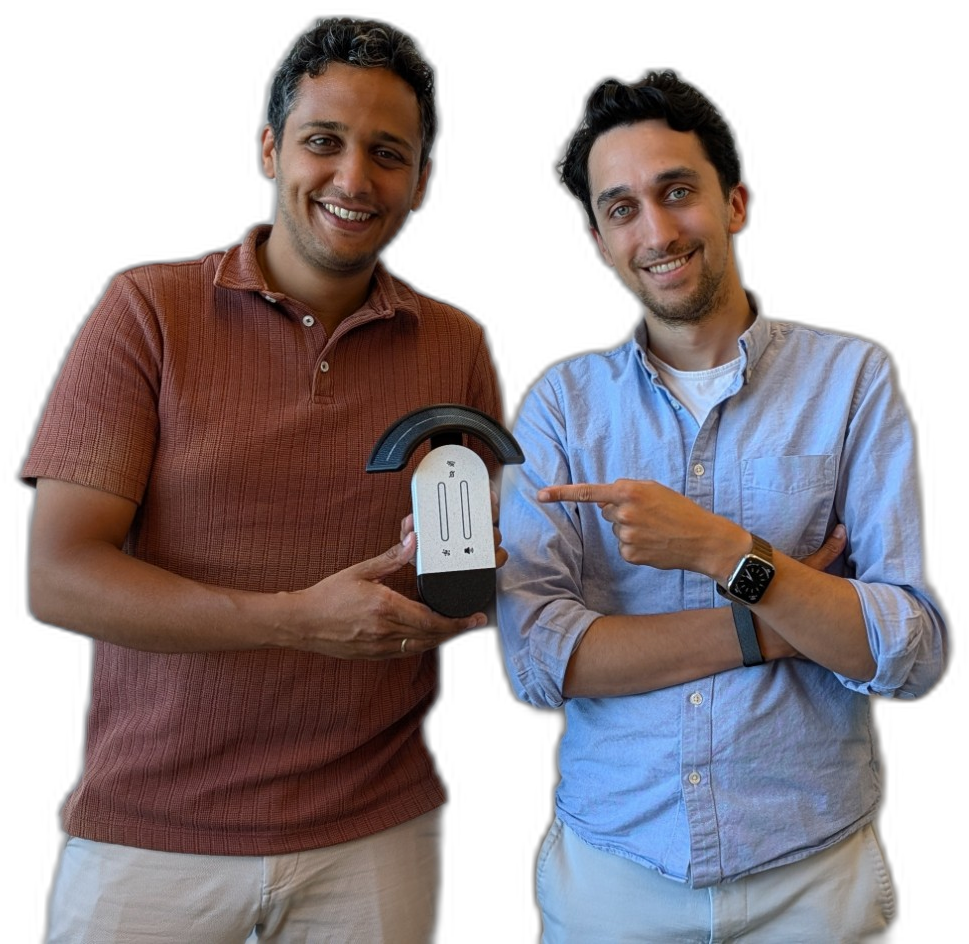 MedeMeter founders Michael Devid & Koos Habte